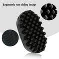 thumbnail image 4 of Cepillo de Pelo Afro de Goma, Peine Para Rizos Giratorios No Absorbente, Herramienta de Peinado para Cabello Rizado Lavable para Rastas de Peluquería y Cabello Afro Rizado, 4 of 7