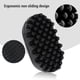 thumbnail image 4 of Cepillo de Pelo Afro de Goma, Peine Para Rizos Giratorios No Absorbente, Herramienta de Peinado para Cabello Rizado Lavable para Rastas de Peluquería y Cabello Afro Rizado, 4 of 7