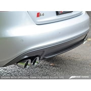 AWE Tuning Audi B8.5 S4 3.0T Track Edition Exhaust with 102mm Chrome Silver Tips