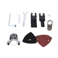 thumbnail image 4 of Convertidor de amoladora ,Accesorios para herramientas oscilantes multifuncionales,Articulación accesoria universal Fácil de , de adaptador de herramienta oscilante para Zulema Convertidor de amoladora angular, 4 of 7