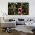 thumbnail image 2 of ARTCANVAS Agony in the Garden Canvas Art Print by El Greco - Size: 60" x 40" (0.75" Deep) (3-Piece), 2 of 9