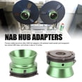 thumbnail image 3 of 1 Pair Professional NAB Hub Adapters for Reel to Reel Tape Recorders - 10 Inch Aluminum Alloy Universal Loading Device with Lock Mechanism, 3 of 7