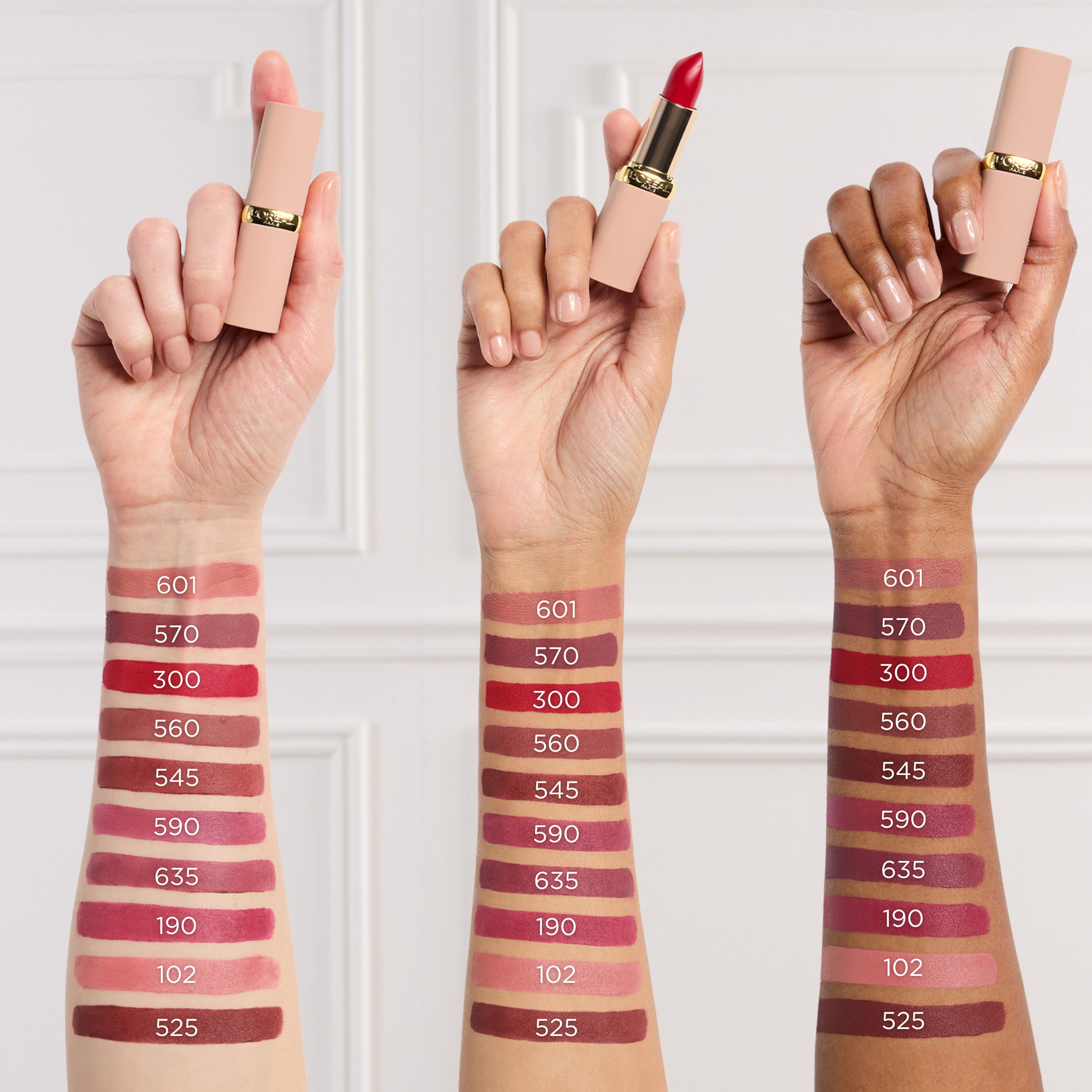 L'Oreal Paris Colour Riche Blurred Matte Lipstick , Rose Passion 102, 0.13 oz
