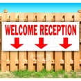 thumbnail image 1 of Welcome Reception 13 oz Vinyl Banner With Metal Grommets, 1 of 4