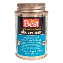William Harvey 018502 ABS Cement, 1/4 pt Capacity
