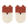 thumbnail image 4 of FUZHIQ Baby Toddler Socks Grip Non Slip Boys Girls Cotton 3 Pack for Kids Ankle Cute Socks,6-12 Months, 4 of 4