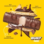 BUILT Bar Puff Protein Snack Bars, 17g Protein, Banana Cream Pie, Gluten Free - 12 Pack