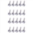thumbnail image 1 of Paquete de 20 Poleas de Cojinetes MetáLicos de 45X19 mm con 2 Ruedas de PláStico para Puertas Correderas de Gabinete, 1 of 5