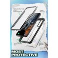 thumbnail image 3 of i-Blason Ares Series Case Designed for Galaxy S22 Plus 5G (2022 Release), Rugged Clear Bumper Case Without Built-in Screen Protector (Black), 3 of 9