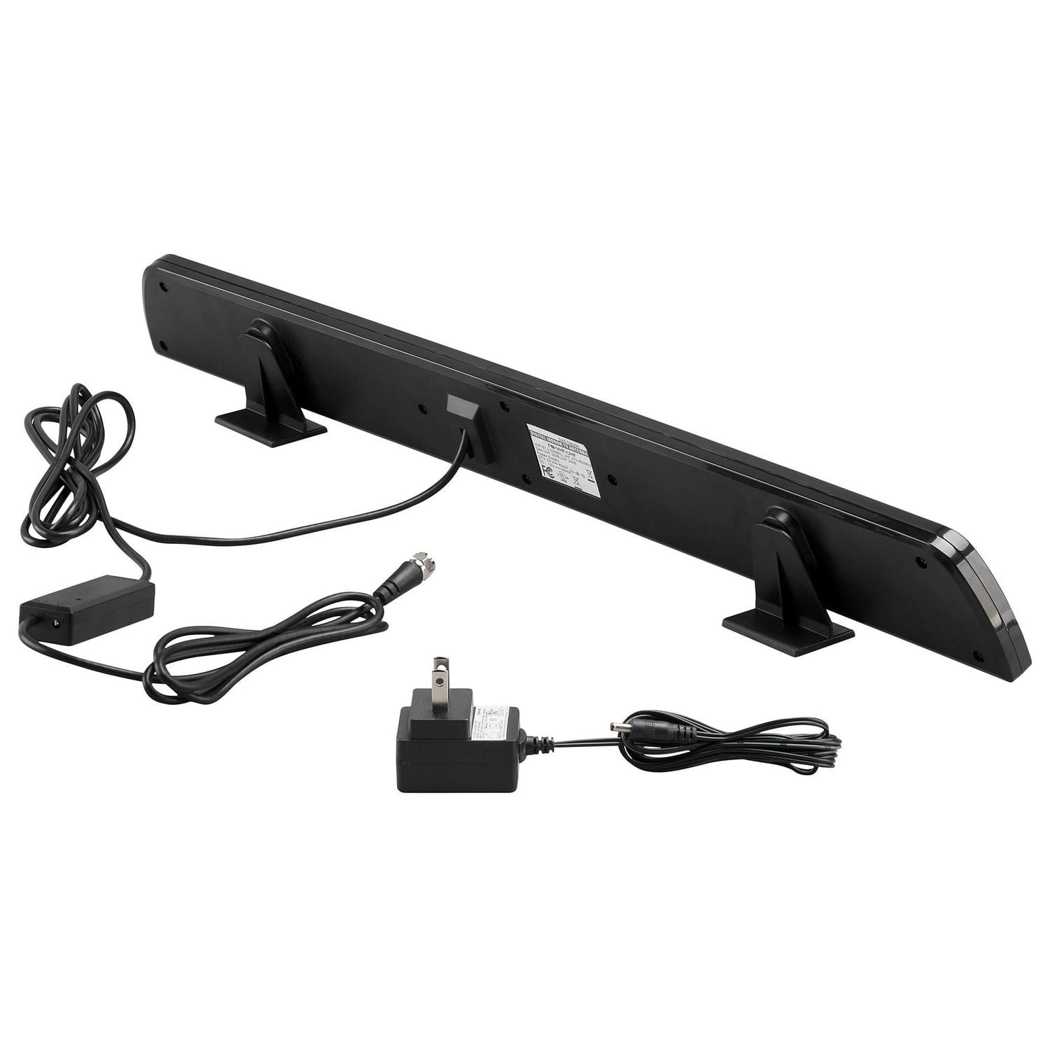 Barre d'antenne VHF/UHF coaxiale directionnelle d'intérieur pour TVHD 1080 avec filtre  4G/5G onn.