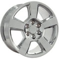 thumbnail image 4 of 20 inch Rim fits Chevrolet Silverado 1500 1999-2022 Chrome Wheel Direct Fit, 4 of 4