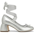thumbnail image 2 of Circus NY by Sam Edelman Women's Della Pump Soft Silver 6M, 2 of 5