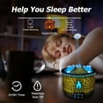 thumbnail image 6 of CECHLICHT Volcano Diffuser, Essential Oil Diffuser, 300ml, Flame & Volcano Mist Mode, Black, 6 of 7