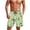 Avocado, variant on Mens Swim Trunks Boho Swimwear Chicken Quick-Dry Lightweight Beach Shorts Soft Fabric Swimwear with Pockets Man 3XL