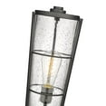 thumbnail image 3 of 1 Light Outdoor Pier Mounted Fixture In Outdoor Style-22 Inches Tall And 6 Inches Wide Z-Lite 591Phb-553Pm-Bk, 3 of 5