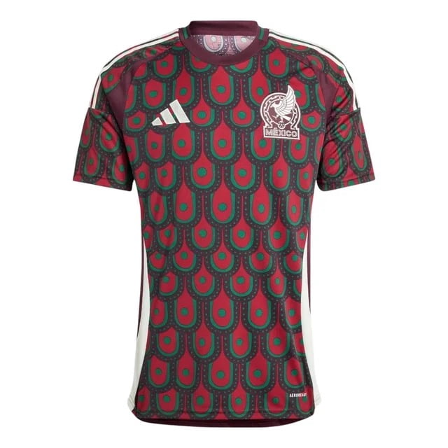 Playera adidas Hombre Seleccion Nacional Mexico 2024 Local rojo XL