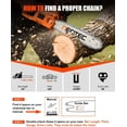 thumbnail image 2 of Cadena para Motosierra NEO-TEC 16" 3/8" Paso LP 0.050 Calibre 56 Eslabones Paquete de 3, 2 of 8
