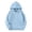 Light Blue, variant on Mercatoo Teen Girls Graphic Hoodies 𝗣reppy Heart Cr𝗼𝘀s Pullover Sweatshirt with Pockets Kids Boys Soft Fleece Hoodie Festival Coats