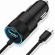 thumbnail image 1 of HAYAN Pixel Fast Car Charger Adapter for Google Pixel 10, 9a, 9, 10 9 Pro XL Fold, 8 7 6 Pro 5 4 3 2 XL 8a 7a 6a, iPhone 16 15 Pro Max Plus, Samsung S24 S23 S22 Ultra FE Plus 5G, Type C 3.1 Ft Cable, 1 of 1