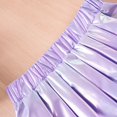 thumbnail image 6 of ZHOGXU Big Kids Girls Skirt Elastic Waist Colorful Comfortable Stylish Pleated Skirts For Party And Daily Wear Purple 4-5 Years, 6 of 9