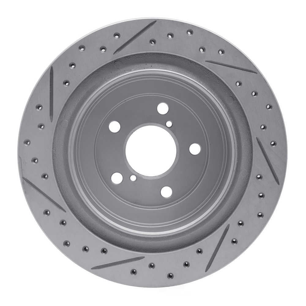 Dynamic Friction Company 830-13019R DFC Geoperformance Rotor - Drilled and Slotted