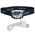 thumbnail image 2 of Gupbes LED Head Lamp Powerful Sensor Headlight Rechargeable Outdoor Waterproof Headlam., 2 of 8