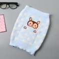 thumbnail image 1 of Pantalones de bebé suaves con diseño de dibujos animados para niños, pantalones cortos de cintura alta doble, pantalones de lana oblicuos con hilo de lana, 1 of 6