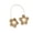 #037 A1, variant on Rustic Flower Curtain Tiebacks 2-Pack, Farmhouse Hand-Woven Decorative Drapery Holdbacks, Boho Jute Rope Window Treatment Ties for Home Decor