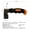 Pumpkin Orange Mini Nail Hammer Chickbeak Type, variant on Outdoor Multi-Function Stake Hammer, Heat-Treated Household Striking & Nail Puller-Pumpkin Orange Mini Nail Hammer Chickbeak Type
