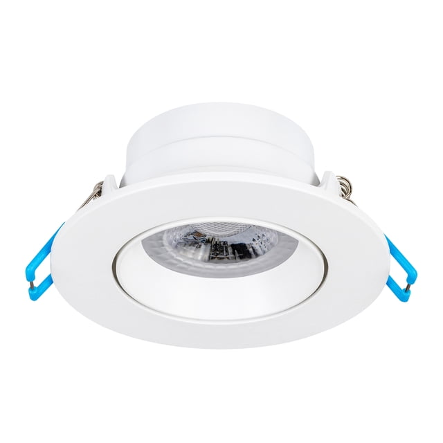 Estevez luminario LED empotrable SWING LED, 5.5W, 6500K luz fría, blanco