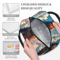 thumbnail image 3 of Rocae Colorful Cloud Shepherd Dog for Leakproof Lunch Box for Adults, Wide Opening Lunch Tote Bag, Reusable Lunch Cooler Bag, 3 of 6