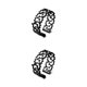 thumbnail image 2 of Sonducket Anillos de flores huecas para mujer, anillos ajustables de cobre para chica, joyería para fiesta de noche de boda Type1 NO1 Sonducket CBP053350, 2 of 5