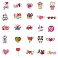 thumbnail image 3 of Cateissary 50 pegatinas de amor impermeables para sobres, álbumes de recortes, botellas de agua, portátiles, bodas, ventanas de coches, pegatinas de Electrónica, 3 of 6