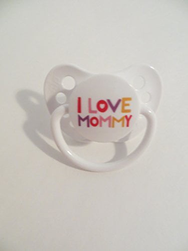 DUMMY SOOTHER PACIFIER MAGNET or PUTTY FOR REBORN BABY DOLL ~ TRANSLUCENT 