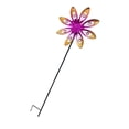 thumbnail image 4 of DOLITY 1 Garden Wind Wind Sculpture Street Path Metal Yard Windmill PInk, 4 of 9