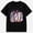Black-7, variant on Women's Colorful Pumpkin Graphic T-Shirt, Cute Fall Pumpkin Shirt
