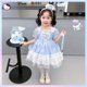 thumbnail image 2 of Vestido de Lolita Kawaii Cinnamoroll para niñas, vestido de verano de estilo coreano nuevo de Anime, falda de princesa para niños, vestido de manga corta, vestido de fiesta dulce, 2 of 5