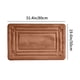 thumbnail image 3 of Alfombrillas Alfombrilla de baño de 50x80 cm,color marrón café,absorbente,lavable a máquina,antideslizante,suave y mullida,para bañera y lavabo (1 pieza). Rkxzt, 3 of 9
