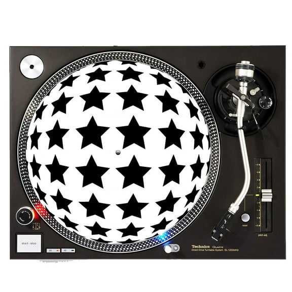 KuzmarK™ 12" DJ Turntable Slipmat - Stars Beyond Spheres