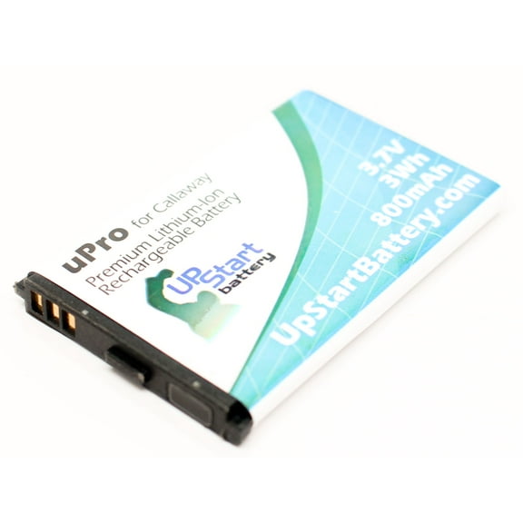 Callaway 30200 Battery - Replacement for Callaway uPro Golf GPS Battery (800mAh, 3.7V, Lithium-Ion)