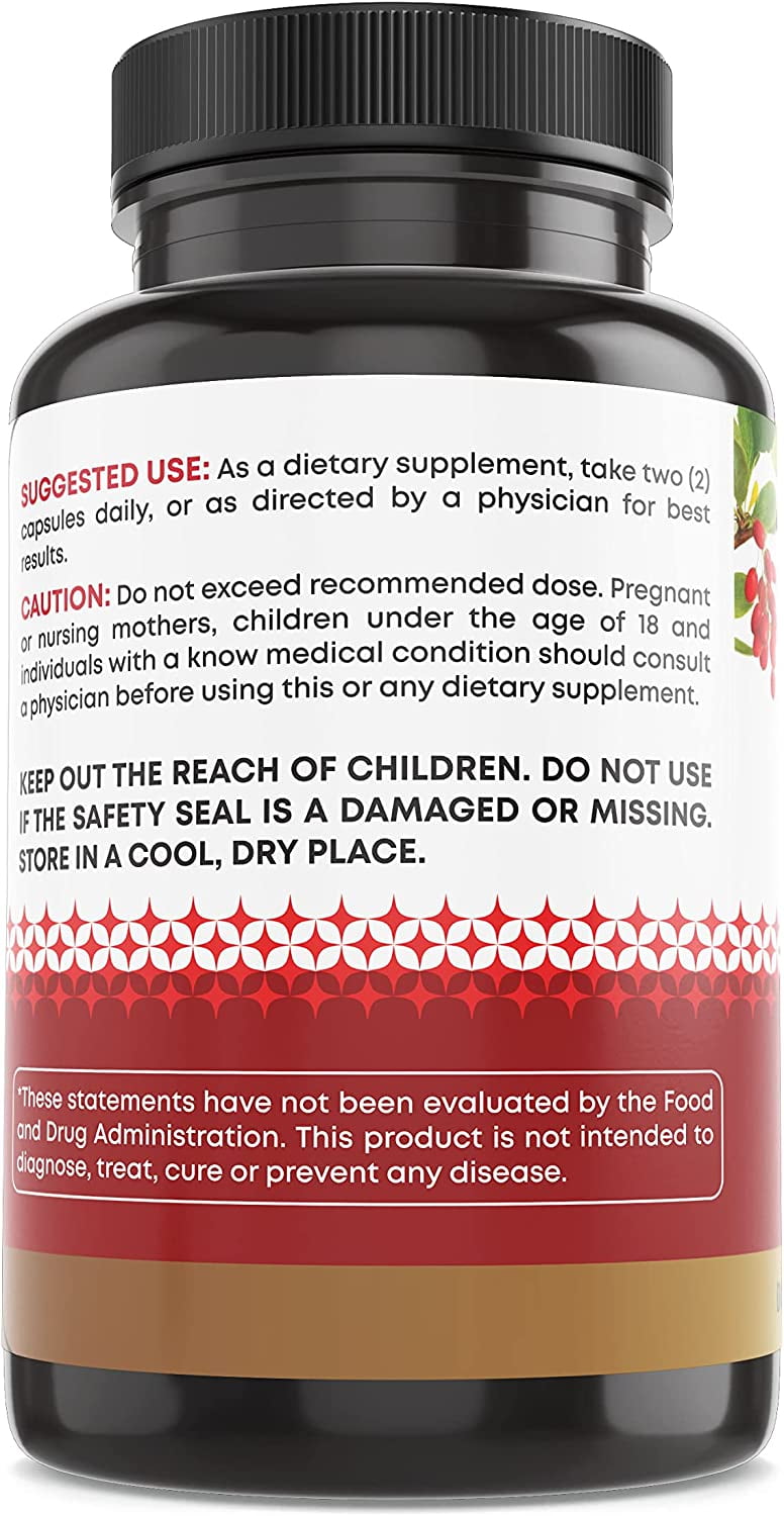 Ancient Bliss Berberine HCL 1200mg with Ceylon Cinnamon, Bitter Melon and Green Tea Extract, 120 Capsules
