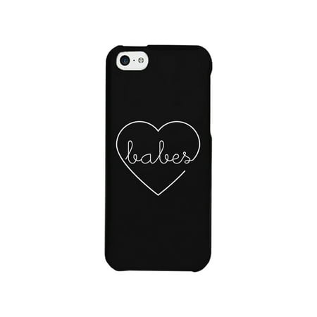 Best Babes-Right Black BFF Matching Apple iPhone 5C Cover Gift