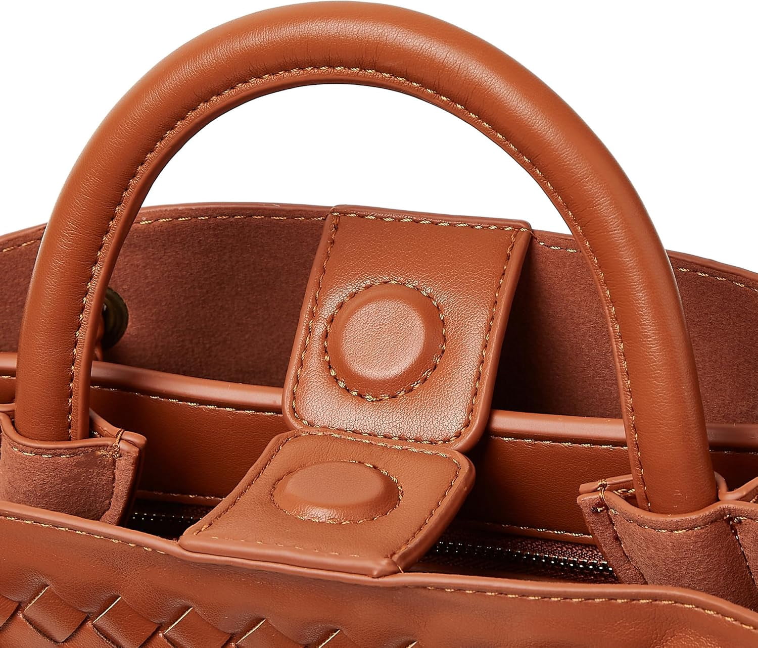 Woven Bags for Women Bowknot Tote Hobo Shoulder Crossbody Bags PU Leather Handwoven Woven Purse