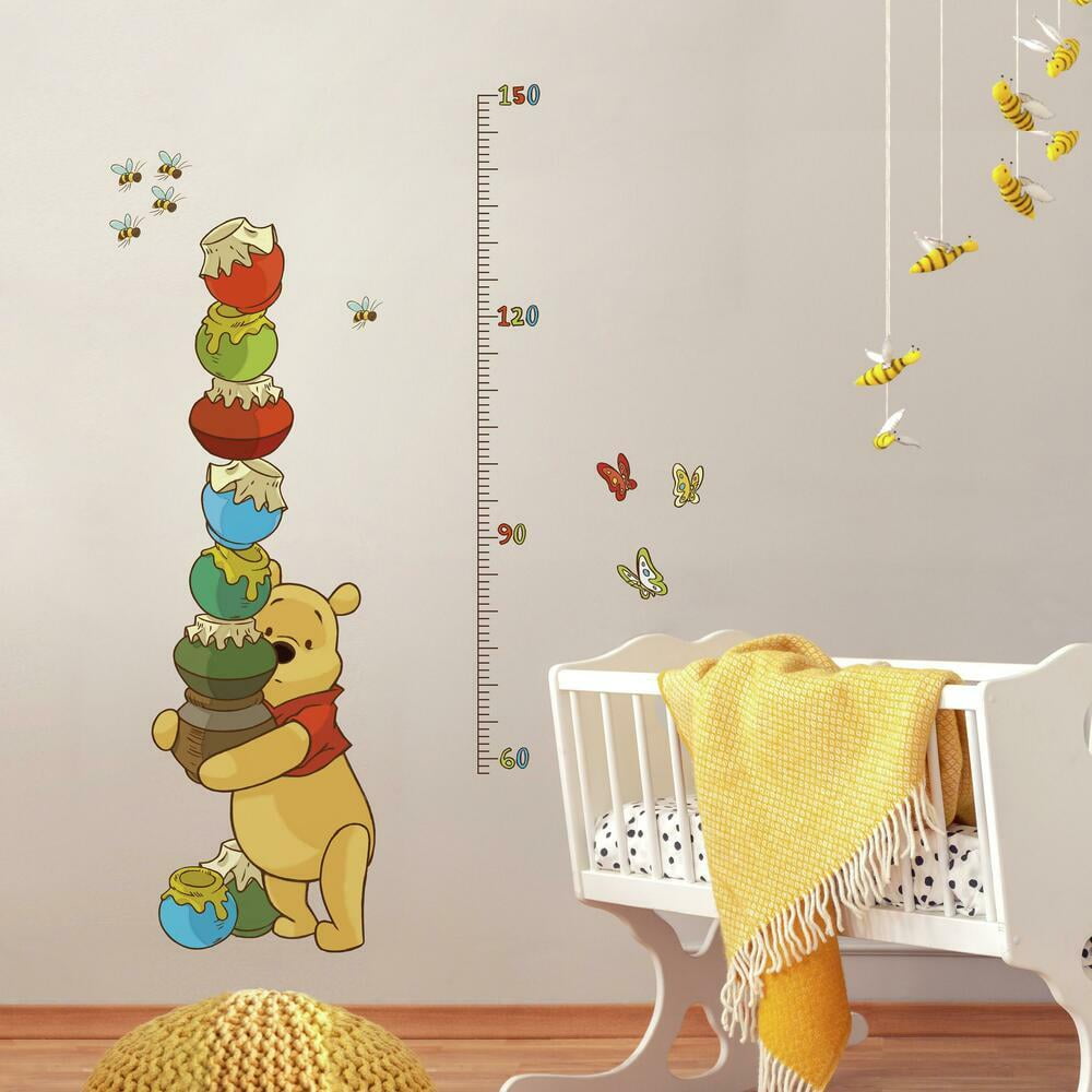 Pooh & Friends Growth Chart Wall Decals