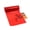 1pc Red, variant on 1 Piece 48''×12'' Self-Adhesive Glossy Chameleon Red Tint Vinyl Film, Decorative Sticker for Car Headlights, Fog Lights and Taillights