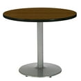 thumbnail image 2 of KFI Table Ronde 30 Pouces avec Base Ronde Argentée Qualité Commerciale Fabriquée aux États-Unis, 2 of 3