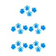 thumbnail image 2 of ZheElen Premium Archery Bow String Stabilizer Vibration Absorber Dampeners Enhanced Performance Blue 5Set, 2 of 6