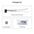 thumbnail image 4 of Ceramic Heater Thermistor 24v 48w Upgrade Kit 300 High Temperature Sensor With 1pc Fixing Clip, 4 of 5