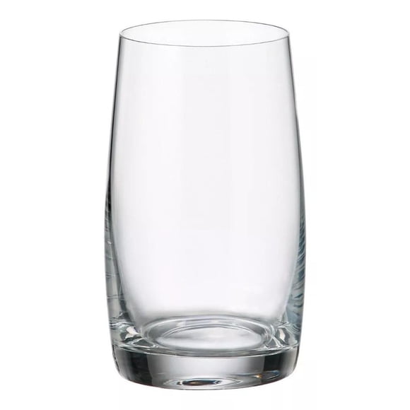 Juego de 6 Vasos de Vidrio Soplado Crystalite Bohemia 380 ml