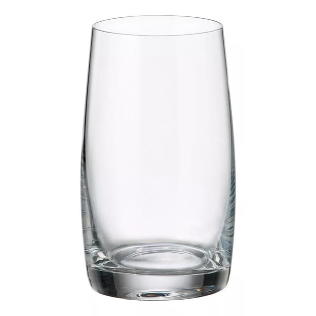 Juego de 6 Vasos de Vidrio Soplado Crystalite Bohemia 380 ml